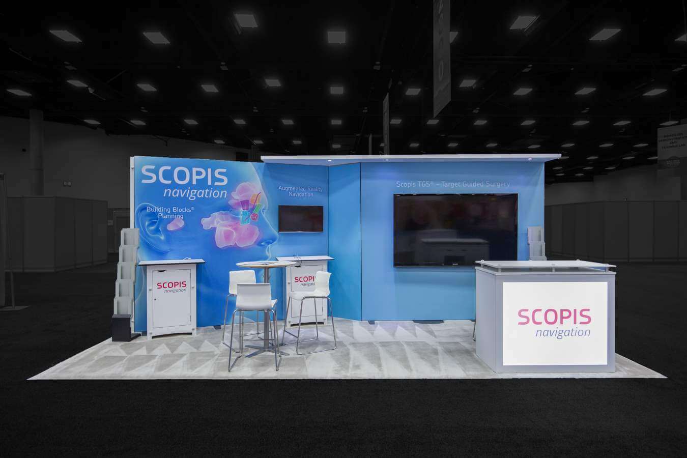 Scopis AG - 10x20 Exhibition Stand Rentals at AAO San Diego