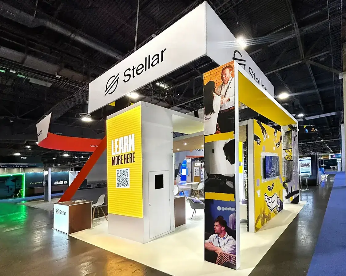 Stellar, 20×20 Trade Show Exhibit Booth AT Money 20/20 Show