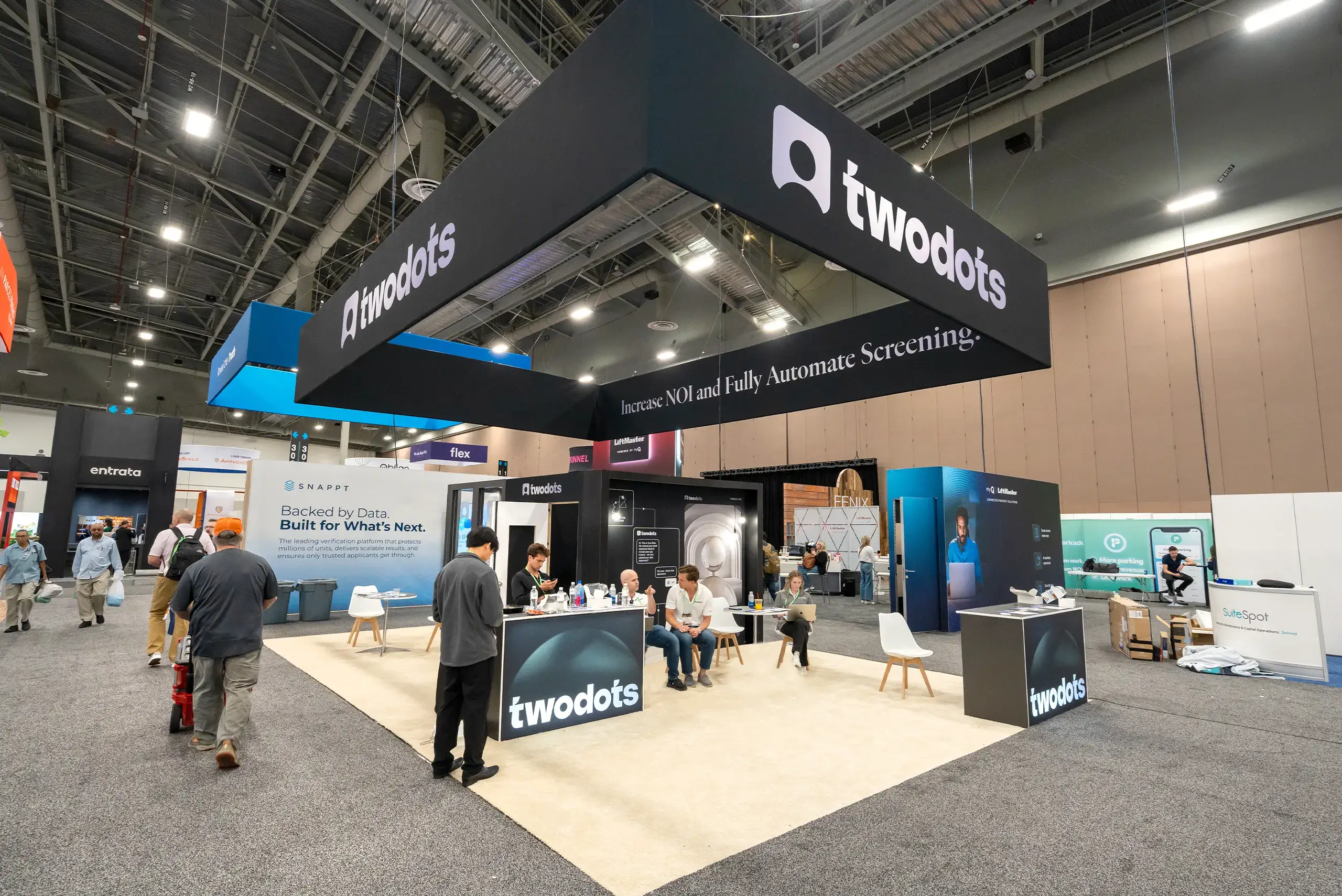 Two Dots - 20x30 Exhibit Rental at Apartmentalize