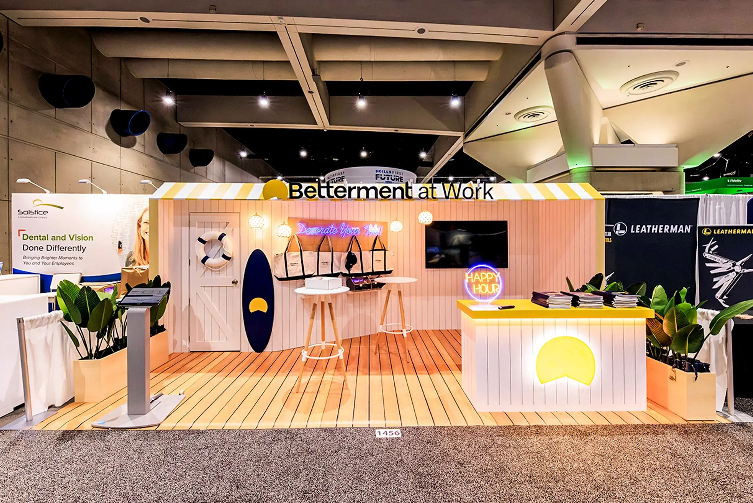 Betterment - 10x20 trade show display at SHRM