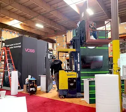 Dallas trade show booth rental facility with in-house production and custom exhibit designs—prebuilt supporting San Antonio Trade Show and Events