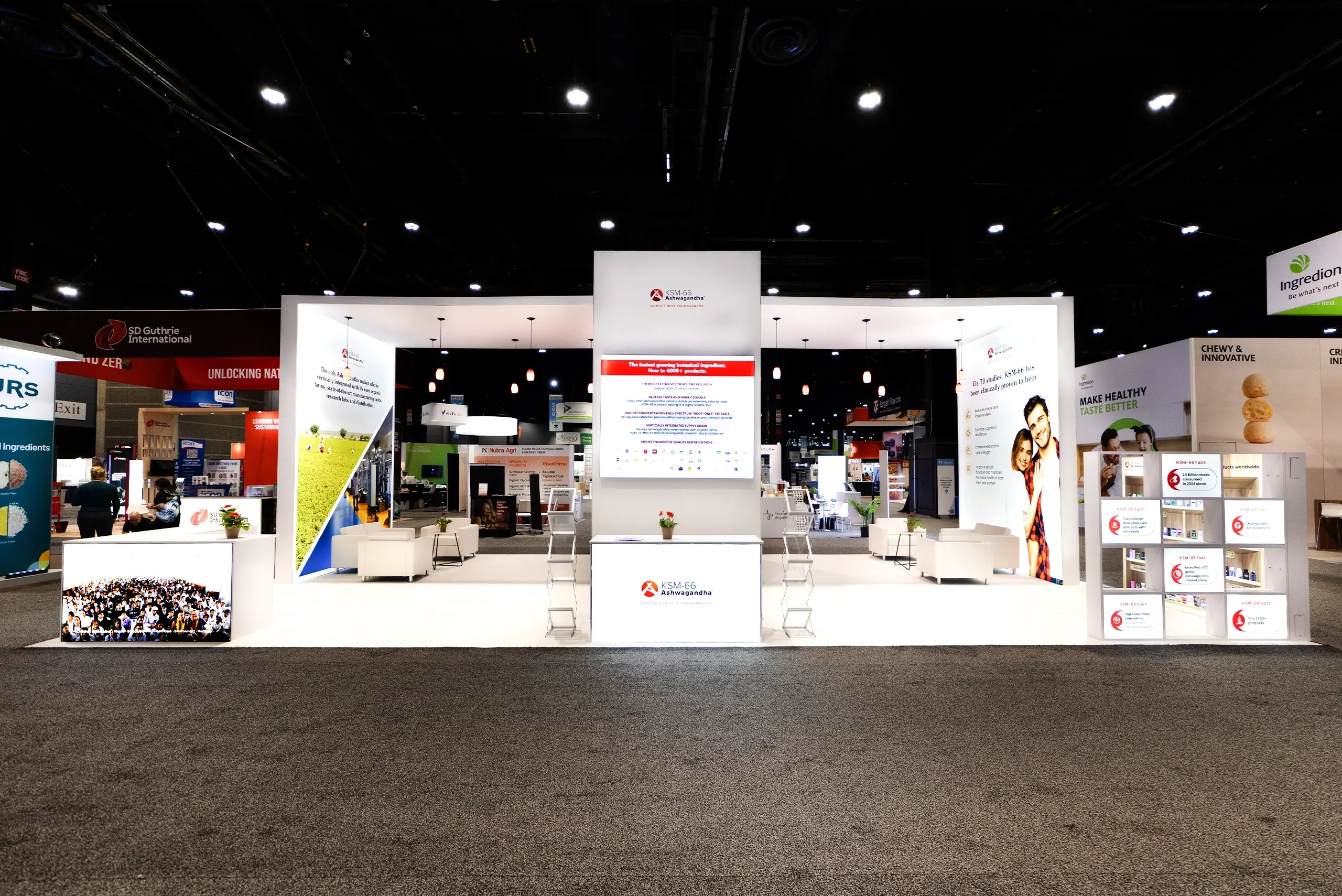 KSM-66 (Ixoreal) 20x40 Booth Rental at IFT First 2025, Chicago, IL