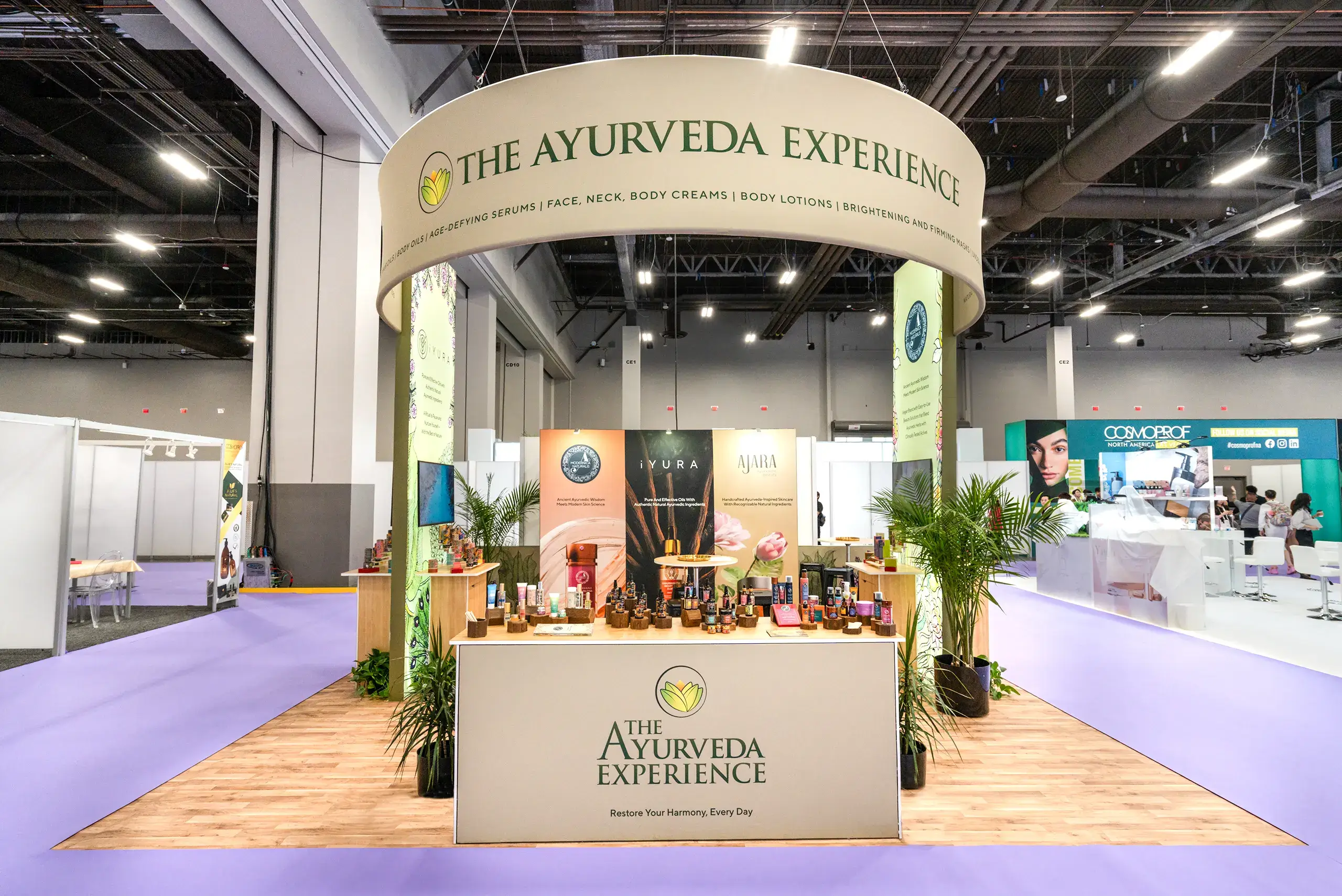 Transformative Learning Pte. Ltd ( Ayurveda Experience)  20x20 Booth Rental at Cosmoprof 2025, Las Vegas,NV