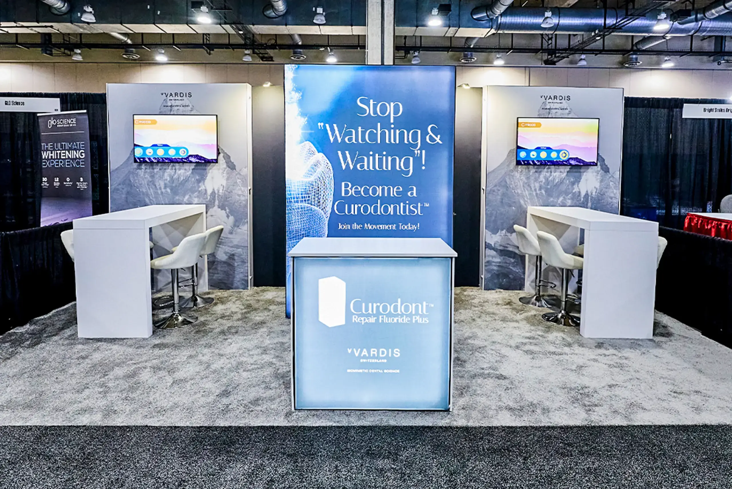 10x20  Trade show Booth Display at RDH Under One Roof  2025, Grapevine, Texas for Vvardis