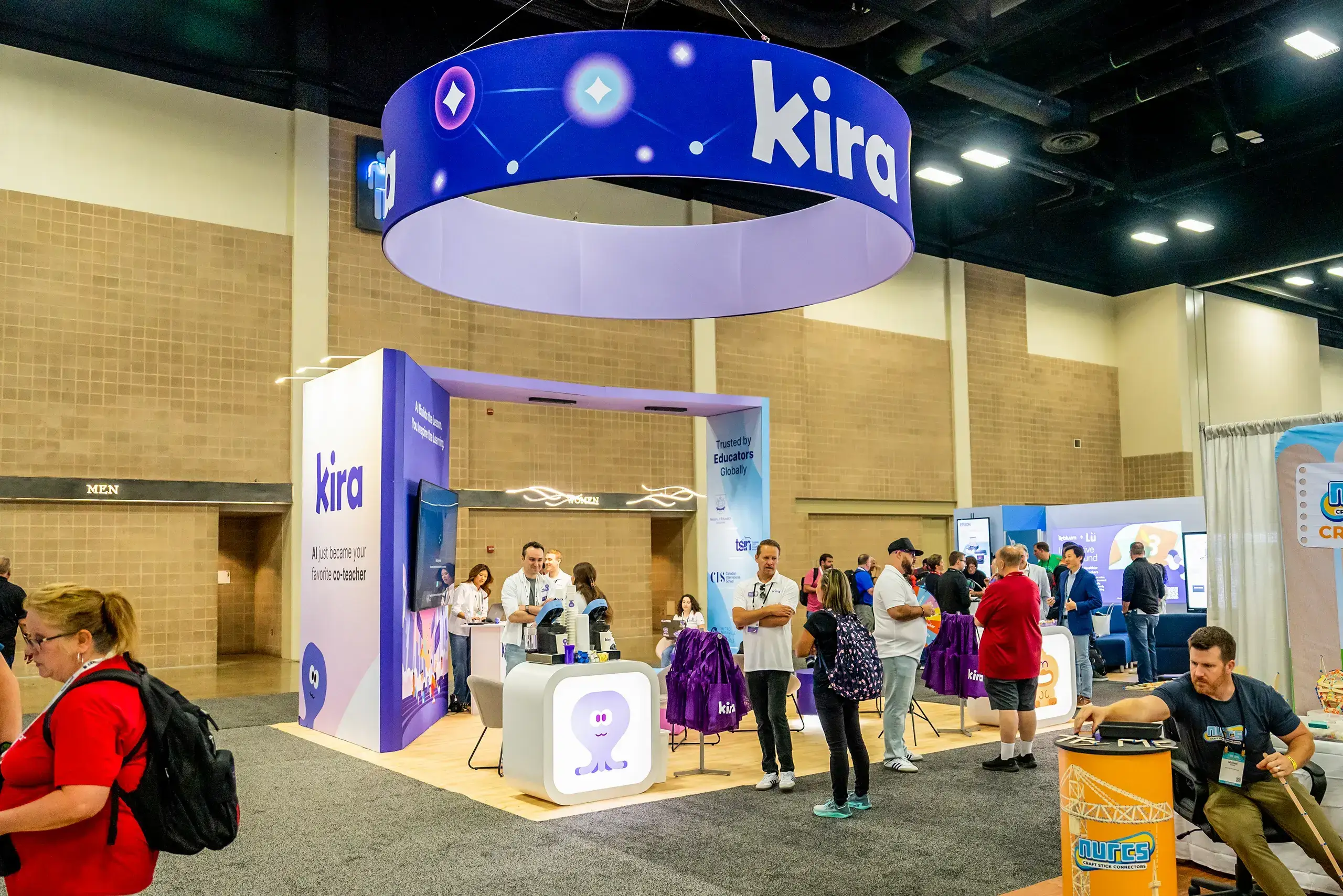 kira-Learning 20x20 Trade Show Booth Rental at ISTE 2025, San Antonio, TX
