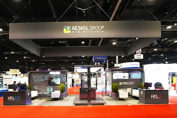 20x40-Exhibit-Booth-Rental-ADLM-for-Aesku.Group- Chicago-IL-by-Exponents 
