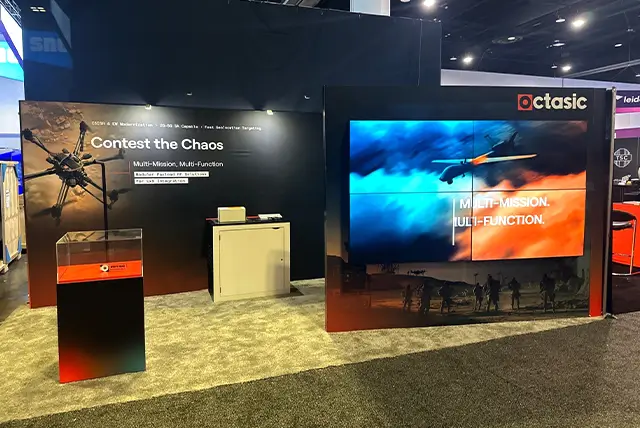 10×20 Booth Rental for Octasic at SOF Week 2025, Designed and Built By Exponents in Tampa, FL