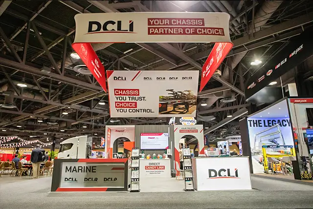 20x40 Exhibit Rental for DCLI at IANA, Designed and Built by Exponents in Long Beach, CA