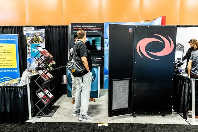 10x10 Trade Show Display for Active Power at SEMICON West, Designed and Built by Exponents in Phoenix