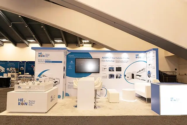 10x20 Trade Show Display Rental for Heron at ASTRO Show, Designed and Built by Exponents in San Francisco, CA 