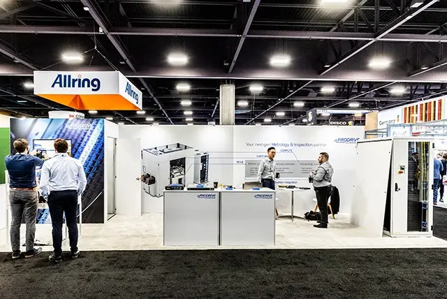 10x30 Trade Show Booth for Sakurain at SEMICON West, Designed and Built by Exponents in Phoenix