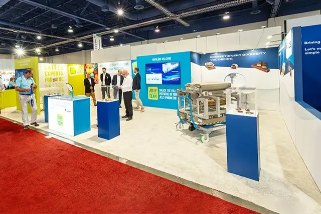 20x40 Booth Rental for WDS America at Pack Expo, Designed and Built by Exponents in Las Vegas, NV