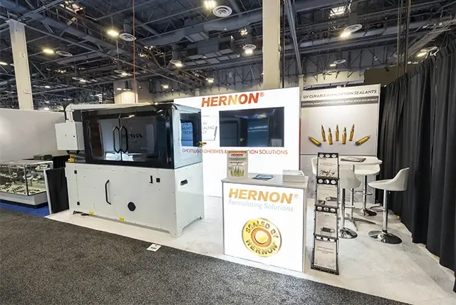 10x20 Trade Show Display for Hernon at Shot Show, Designed and Built by Exponents in Las Vegas, NV