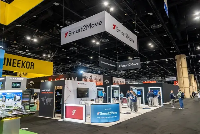 20x40 Trade Show Booth Rental for Smart2move at PGA, Designed and Built by Exponents in Orlando, FL