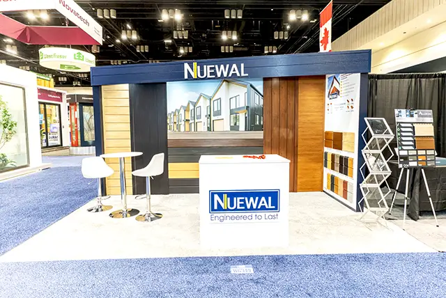 10x15 Trade Show Display Rental for Nuewal at IBS, Designed and Built by Exponents in Orlando, FL